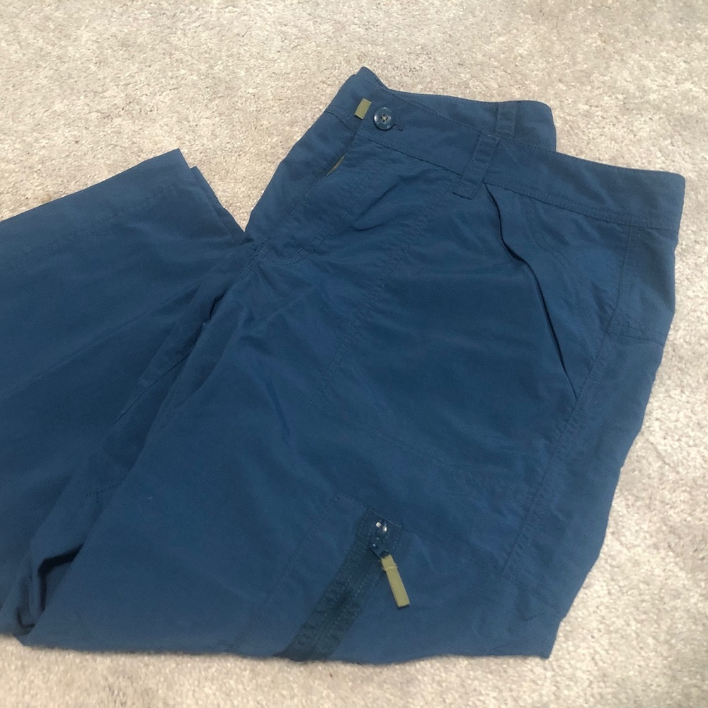 Eddie Bauer Capris Teal Size 16